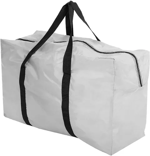 Miniatura 8 de VGEBY Bolsa inflable para kayak, bolsa de transporte plegable grande para kayak/barco/canoa, mar, pesca, rafting, natación, campamento (gris)