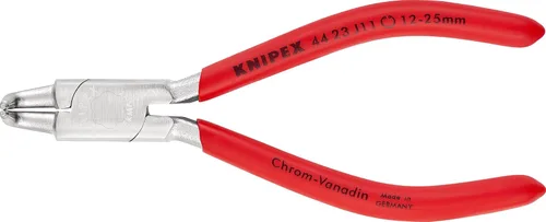 Miniatura 9 de KNIPEX Herramientas - Alicates Circlip, Interno, 90 grados en ángulo, punta forjada, 1 37/64"-3 15/16" diámetro del diámetro (4421J31), 8.50 rojo