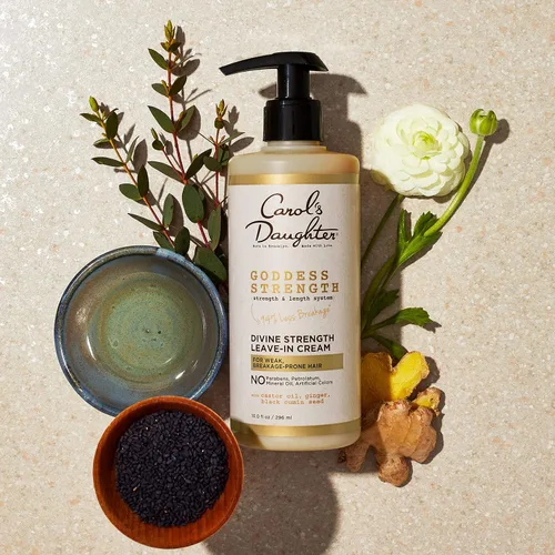 Miniatura 11 de Carol's Daughter Goddess Strength - Juego de 4 productos de tamaño completo para el cuidado del cabello, sin sulfatos, champú, acondicionador