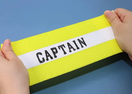 Miniatura 3 de ONLYKXY Captain Armbands - Brazalete ajustable de 3.54 x 11.81 pulgadas para fútbol, baloncesto, voleibol, equipo, competición, entrenador