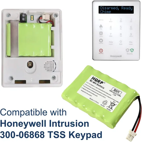 Miniatura 5 de HQRP Batería de 7.2 V compatible con Honeywell Intrusion 300-06868 TSS Keypad, 8DLLKP500 8DLTSSCBASE1 8DLWLTP100 WLTP100 LKP500 Lyric Smart