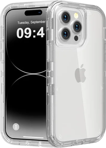 Miniatura 73 de Follaroma para iPhone 11, Funda Resistente a Prueba de Golpes, Protección Anti-Caída, Funda Protectora Transparente de Doble Capa Compatible