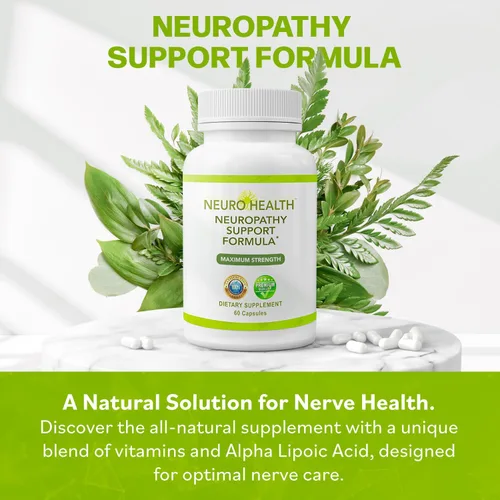 Miniatura 2 de Neuro Health Fórmula de apoyo nervioso para neuropatía - Tu suplemento de salvador de nervios con vitaminas B y ácido alfa lipoico - Absorción