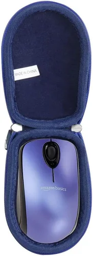 Miniatura 6 de Hermitshell Funda de viaje para Amazon Basics 2.4 Ghz ratón óptico inalámbrico para computadora MGR0975 (gris)