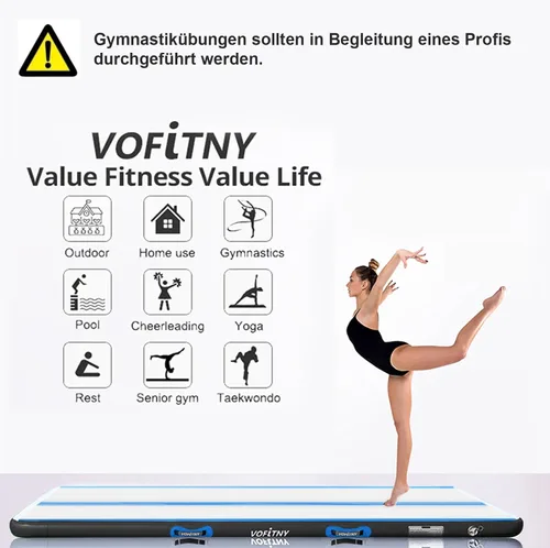 Miniatura 9 de VOFiTNY Bomba de aire eléctrica para inflables, bomba de colchón de aire de 600 W, bomba de cama portátil para colchoneta de gimnasia, piscina