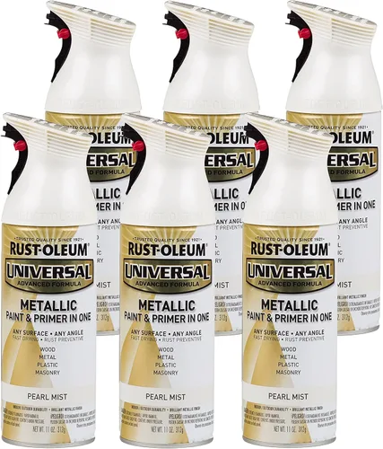 Miniatura 159 de Rust-Oleum 245197 Pintura en aerosol universal para todas las superficies, 12 onzas, negro satinado