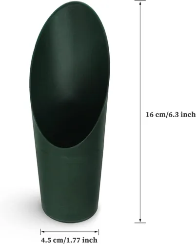 Miniatura 2 de 5 piezas de cucharas para tierra de bonsái, cucharas de plástico para tierra de jardín, herramientas de jardinería pequeñas y coloridas, cucharas
