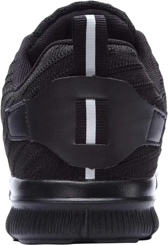 Miniatura 3 de DYKHMILY Zapatos deportivos con punta de acero para hombres y mujeres, zapatos de trabajo ligeros, antideslizantes, zapatos de seguridad