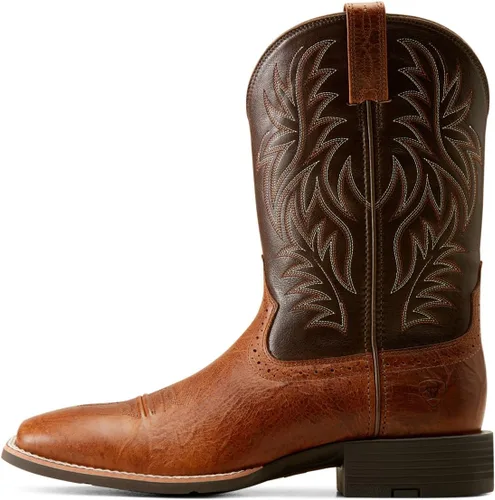 Miniatura 2 de Ariat Botas vaqueras deportivas con punta cuadrada ancha para hombre