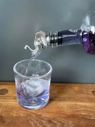 Miniatura 2 de Boquilla aireadora de vino de elefante, divertido regalo de vino de dinosaurio para hombres y mujeres, accesorio novedoso de vino de animales