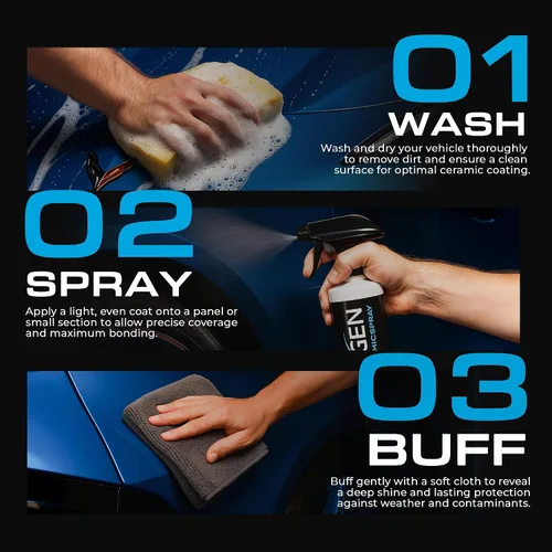 Miniatura 6 de Nexgen Spray Cerámico de Dióxido de Silicio — Fácil de Aplicar, Spray de Revestimiento Cerámico — Esmalte Sellador Protector de Grado Profesional