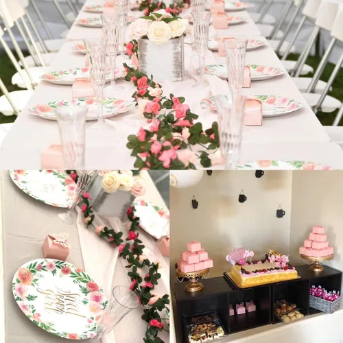 Miniatura 5 de Kslong 50 cajas de regalo de mariposa rosa para niña, baby shower, mariposa, caja de caramelos, decoración de fiesta, boda, cumpleaños, pequeñas
