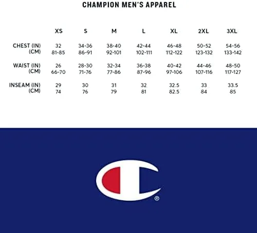Miniatura 7 de Champion Men's Classic Unisex Cotton T-Shirt for Men & Women, Classic Tee (Reg. or Big & Tall)