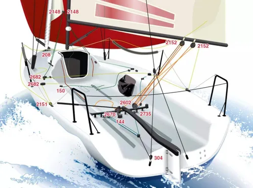 Miniatura 5 de HARKEN Cam Cleat Equipo premium de vela y velero