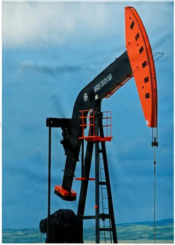 Miniatura 6 de 3dRose Canada, Saskatchewan, Carlyle. Oil Well Pump in Field. 11x12 Wash Cloth for Face and Body