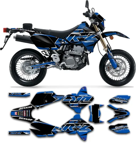 Miniatura 18 de Kit de calcomanías personalizadas para Suzuki DRZ400 E / DRZ400 Enduro / DRZ400E / DR-Z400E / DRZ400 EN 1999-2024, SZDRSE9919003-KO