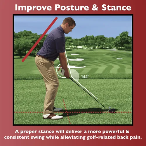 Miniatura 3 de Ayuda de entrenamiento Tour Angle 144 para golf; ofrece beneficios en el swing para todos los niveles de habilidad (juego largo y corto)