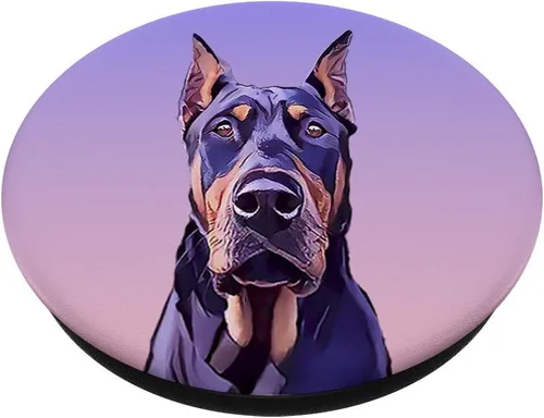 Miniatura 2 de Doberman Pinscher PopSockets Grip - Empuñadura y soporte para teléfonos y tablets