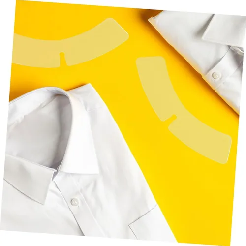 Miniatura 6 de 100 piezas transparentes para cuello para hombres y mujeres, insertos de soporte de cuello para camisas de vestir para uso a término
