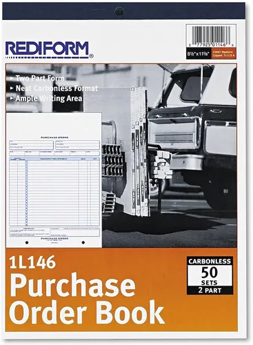Miniatura 4 de Rediform 1l146orden de compra libro 812X 11Carta Two-Part carbonless 50Setslibro