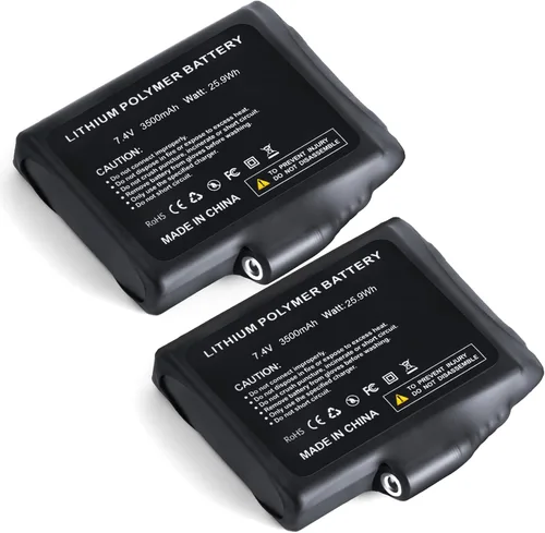 Miniatura 8 de Paquete de batería de 22.2 WH 7.4 V para guantes calentados, juego de repuesto de polímero de litio recargable compatible con guantes, calcetines