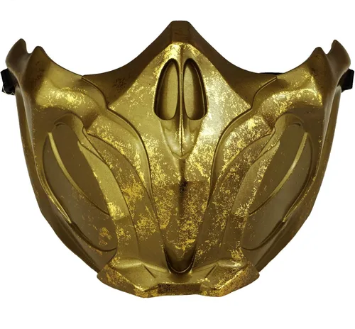 Miniatura 3 de Máscara de juego Mortal Kombat, Jade/Sub-Cero/Kabal/Saibot/Escorpión/Resina Humo Máscara para disfraz de Halloween