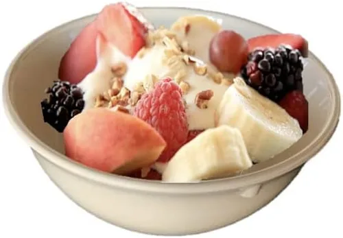 Miniatura 5 de Western Melamine Nappie Bowl - Tazones para sopa, cereales y frutas, 15 onzas, 5-1/4 pulgadas de diámetro, blanco o bronceado #315 (12, blanco)