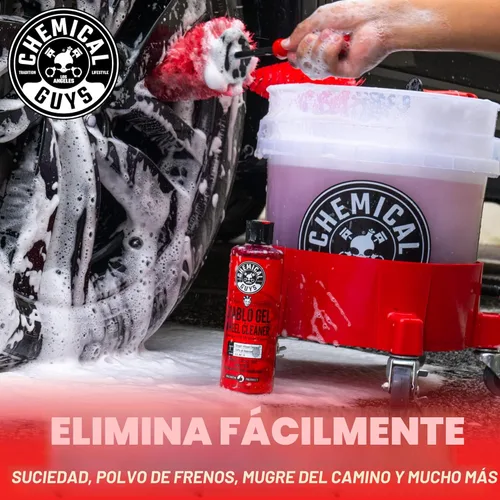 Miniatura 2 de Chemical Guys Diablo Gel - Limpiador concentrado de espuma para llantas y rines con infusión de oxígeno, seguro en todos los acabados, elimina