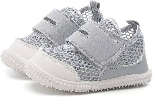 Miniatura 2 de peggy piggy Zapatos de bebé para caminar de bebé para niños y niñas, antideslizantes, zapatos de malla transpirable con dibujos animados, 6, 9, 12
