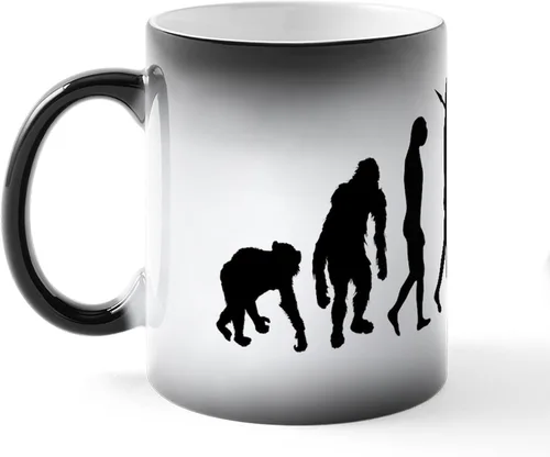 Miniatura 2 de CafePress Traffic Cop Taza mágica de cerámica, taza de té, 11 onzas