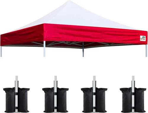 Miniatura 64 de Eurmax USA toldo desplegable de repuesto, cubierta superior para tienda de campaña, armado instantáneo, solo la cubierta superior, 4 bolsas