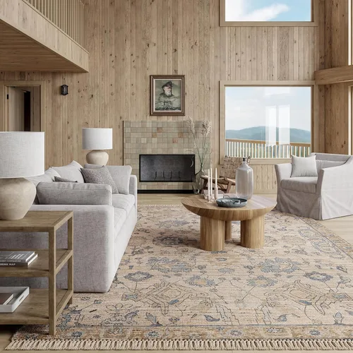 Miniatura 10 de Rugs USA Alfombra de área duradera para dormitorio, sala de estar, comedor, guarida, suave y texturizada, resistente a las manchas, fácil de Marrón