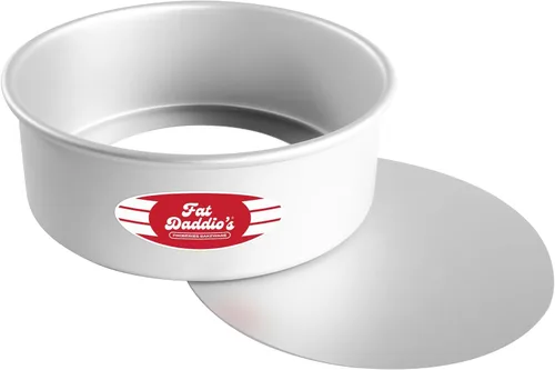 Miniatura 10 de Molde para tarta redondo de aluminio anodizado Fat Daddio con base extraíble