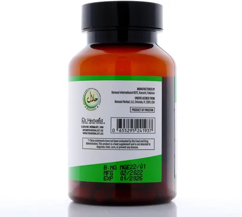 Miniatura 7 de Dr. HERBALIST Extracto de semilla negra de 350 mg - 60 cápsulas veganas Sin OMG Absorción rápida Vegetariano