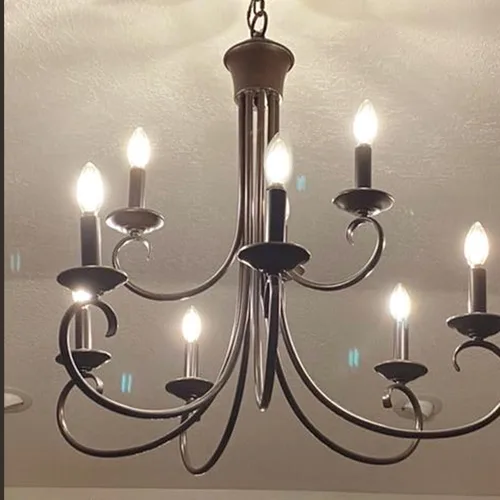 Miniatura 2 de Bombilla LED regulable de 3000 K, 4 W, blanco suave, equivalente a 40 W, 400 lúmenes, bombillas LED E12, forma de torpedo de cristal transparente