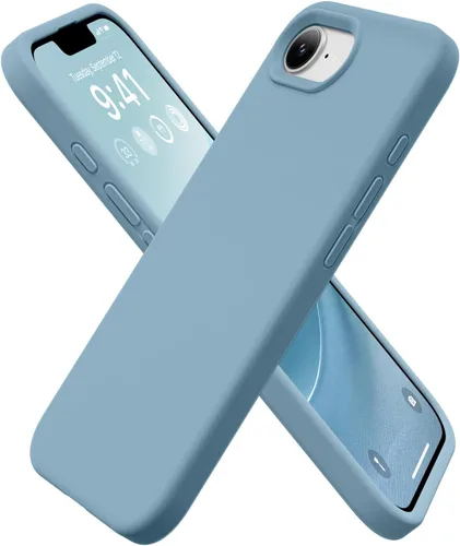 Miniatura 50 de GolbinBox Funda magnética para iPhone 17, compatible con MagSafe, cubierta de silicona integrada para control de cámara, funda de silicona líquida a