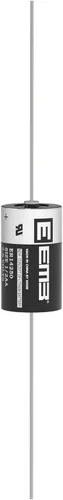 EEMB ER14250 1/2AA 3.6V batería de litio con pestañas de soldadura AX Li-SOCL₂ Batería no recargable XL-050F SB-AA02 LS14250 TL-5902 TL-2150 para