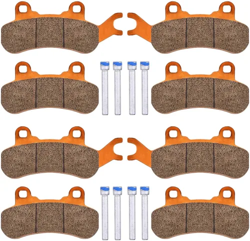 Pastillas de freno para Can-Am Maverick X3 & X3 Max 4x4 XRS DPS Maverick Sport Trail 800 1000 2017-2025, 4 juegos pastillas de freno delanteras y