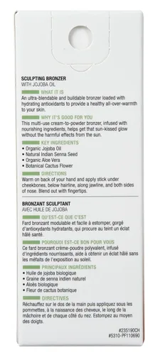 Miniatura 6 de Physicians Formula Desgaste orgánico todo natural que esculpe el caramelo del palillo del maquillaje del bronceador de la cara, aprobado por