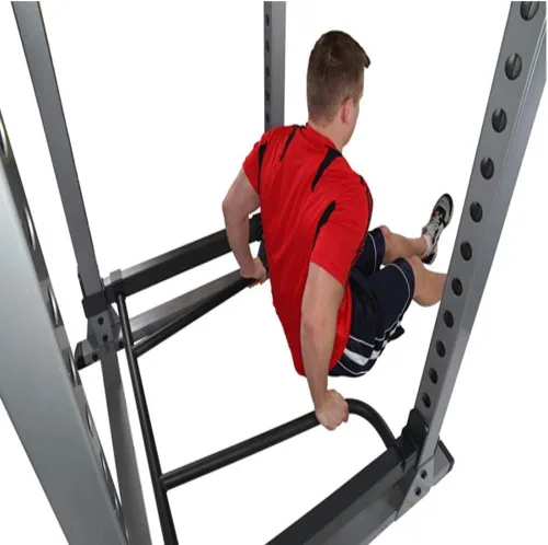 Miniatura 3 de Body-Solid Accesorio de barra de inmersión DR378 para rack de alimentación GPR378