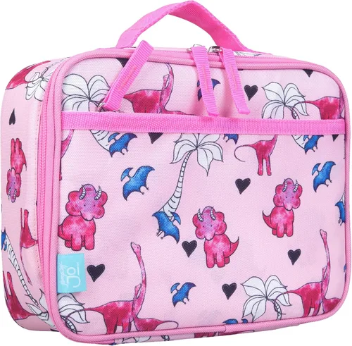 Miniatura 20 de Wildkin Lonchera para niños con aislamiento – Duradera y reutilizable para la escuela y los viajes - Tiernos dinosaurios