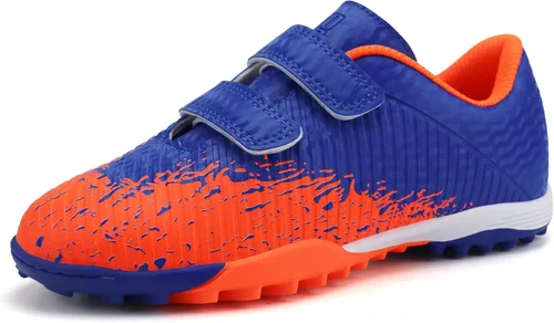 brooman Zapatos de fútbol para niños y niñas zapatos de fútbol para interiores