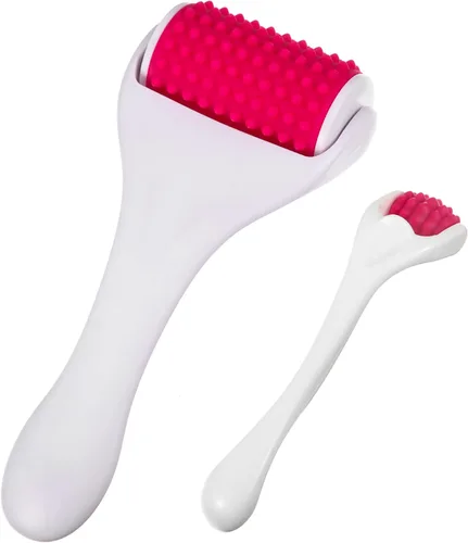 Miniatura 9 de Tondiamo 2 unidades de rodillos musculares de regalo para fascia, cuerpo, celulitis, cara, masaje muscular, herramientas de masaje manual