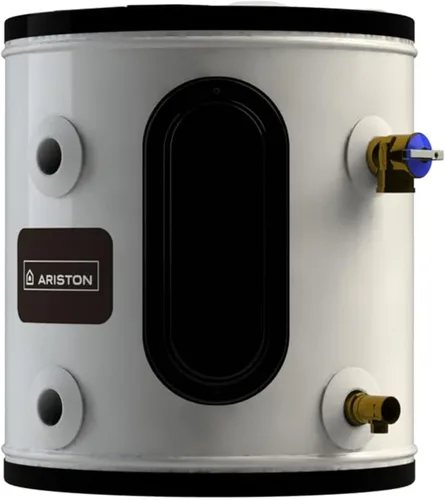 Ariston - Calentador de agua eléctrico de 6 galones, 120 V, tanque de punto de uso compacto para RV, cámper, espacios pequeños, solución de