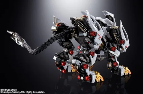 Miniatura 4 de BANDAI Spirits Chogokin ZOIDS New Century/Zero RZ-041 Liger Zero, aprox. 8.7 pulgadas (8.661 in), ABS y PVC y pintado a presión