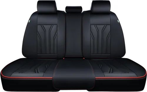 Miniatura 29 de FLORICH Fundas de asiento para automóviles, fundas de asiento impermeables, fundas de asiento de cuero para automóvil, paquete de 2, protector