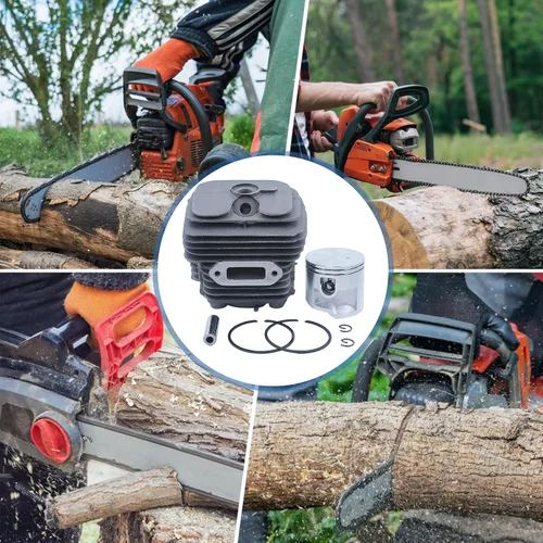 Miniatura 7 de 4238 020 1202 Kit de juntas de pistón de cilindro de 1.969 in para Stihl TS410 TS420 Pieza de repuesto de sierra de corte Kit de reparación