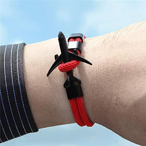 Miniatura 4 de Zboro 60525 - Pulsera personalizada con diseño de avión londinense para hombre, piloto y novio, avión de aviación