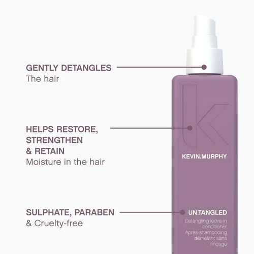 Miniatura 4 de KEVIN.MURPHY UN.TANGLED - Spray acondicionador sin enjuague para desenredar el cabello - Para todo tipo de cabello - Con extractos de frutas
