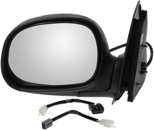 Miniatura 89 de TRQ Espejo plegable con calefacción eléctrica del lado del conductor con indicador de punto ciego pintura a juego negro liso compatible con Kia